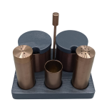 5'li Restoran Baharatlık(PVD Bakır)